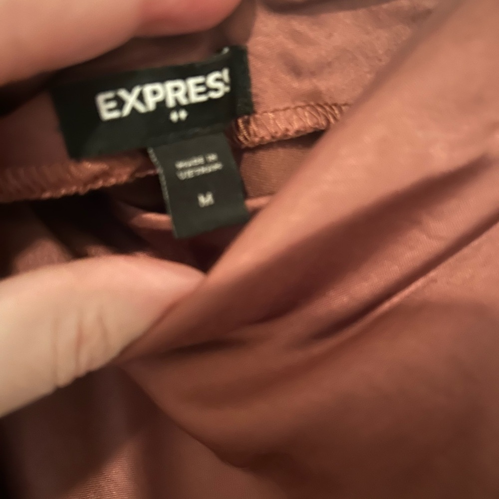 Express Copper Color Dress - Picture 2 of 3